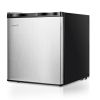 3 Cubic Feet Compact Upright Freezer with Stainless Steel Door