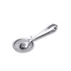 Mesh Strainer Tongs 2 in 1 Stainless Steel Oil Frying Filter Spoon Fry Tool Oil Skimmer with Clip Cooking Gadget Tool