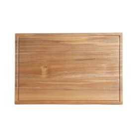 Kenmore Elite Kenosha 29 Inch Acacia Wood Cutting Board with Groove Handles