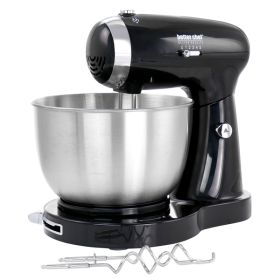 Better Chef 350 Watt MegaMix Stand Mixer in Black