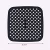 1pc 7.5in/8in/9in Air Fryer Liner Silicone Air Fryer Mat