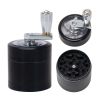 1pc Hand Crank Spice Grinder; Nut And Hard Spice Grinder For Nutmeg Ginger Rock Salt And Peppercorn