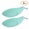 1/2pcs Silicone Utensil Rest With Drip Pad For Multiple Utensils; Heat-Resistant; Spoon Rest & Spoon Holder For Stove Top; Kitchen Utensil Holder For