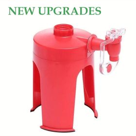 1pc Creative Saver Soda Dispenser; Bottle Coke Upside Down Drinking Water Dispense Machine; Party Home Bar Accessory (style: B)