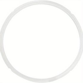 1pc Silicone Sealing Ring For Instant Pot; 3 Quart; 5 & 6 Quart; 8 Quart; Instant Pot Gasket; Replacement Rubber Seals (Color: Transparent, size: 8qt)