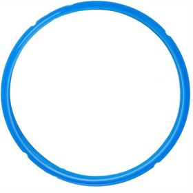 1pc Silicone Sealing Ring For Instant Pot; 3 Quart; 5 & 6 Quart; 8 Quart; Instant Pot Gasket; Replacement Rubber Seals (Color: Blue, size: 8qt)