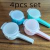 Food Storage Sealing Clips With Pour Spouts; Kitchen Chip Bag Clips; Plastic Cap Sealer Clips; Great For Kitchen Food Storage And Organization