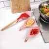 1/2pcs Silicone Utensil Rest With Drip Pad For Multiple Utensils; Heat-Resistant; Spoon Rest & Spoon Holder For Stove Top; Kitchen Utensil Holder For