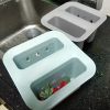 1pc Kitchen Sink Rack Soap Sponge Drainer Rack Holder Basket Storage Kitchen Sink Rack Sponge Holder Silicone Sponge Holder