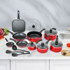 Home Delicacies Hard Anodized Nonstick Cookware Pots and Pans Pieces Set