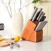 Daily Necessities Kitchen Knife Set Stainless Steel Knife Block Set