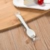 100pcs/set Disposable Plastic Spoons Forks For Cake Ice Cream Salad Fruit Dessert Soup Tea Coffee Party Cake Baking Shop Supplies