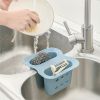 1pc Kitchen Sink Rack Soap Sponge Drainer Rack Holder Basket Storage Kitchen Sink Rack Sponge Holder Silicone Sponge Holder