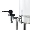 8L New Stainless Home/Commercial Restaurant Beverage Drink Dispenser w/Faucet